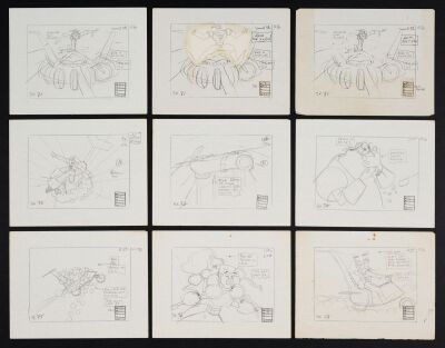 2217. Space Ace Hand Drawn Storyboards Endings ### SPACE ACE (VIDEO GAME, 1983)