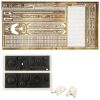 580. Mark Stetson Collection: Mark Stetson Collection: Tyrell Corporation Pyramid Pattern Etching Sheet and Canopy Pull with Pair of Panel Model Miniatures and Unfinished Spinner Castings ### BLADE RUNNER (1982)