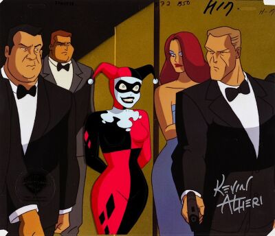 2019. Kevin Altieri-Autographed Harley Quinn Original Production Cel from "Harleyquinade" ### BATMAN: THE ANIMATED SERIES (1992-1995)