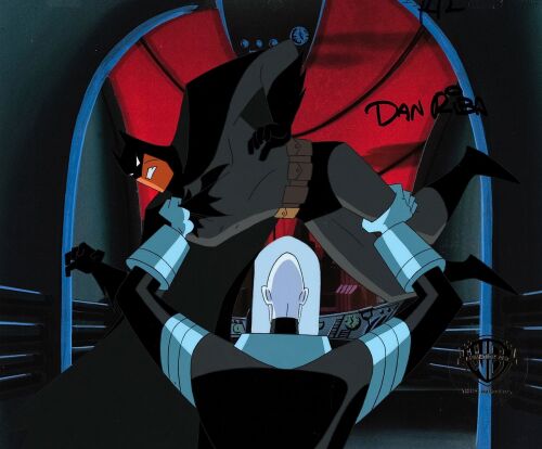 2023. Dan Riba-Autographed Mr. Freeze Throwing Batman Original Production Cel from "Cold Comfort" ### THE NEW BATMAN ADVENTURES (1997-1999)