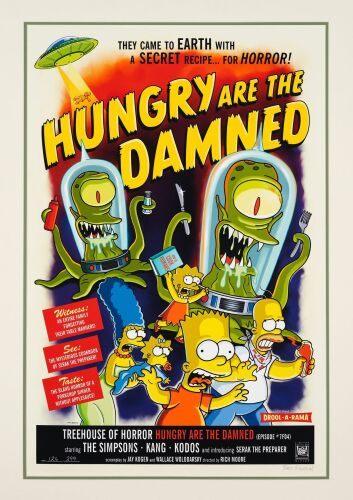 2084. Hungry Are the Damned Fine Art Limited Edition Giclee No. 126/299, Signed by Brad Ableson, Matted ### THE SIMPSONS (T.V. SERIES, 1989-PRESENT)
