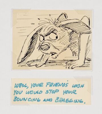 2137. Rabbit Storyboard Drawing and Dialogue Tag ### WINNIE THE POOH AND TIGGER TOO (1974)