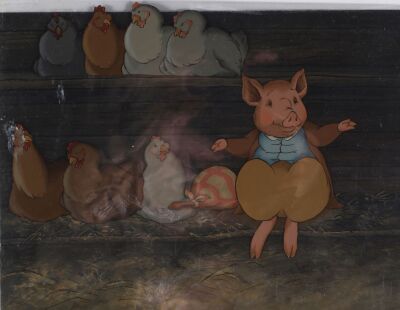 2223. The Tale of Pigling Bland Original Production Cel on Key Master Production Background ### THE WORLD OF PETER RABBIT AND FRIENDS (1992)