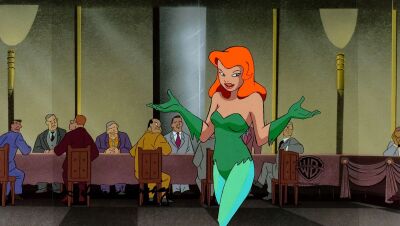 2029. Poison Ivy Original Production Cel on studio printed presentation background from 'Harley and Ivy' Signed Diane Pershing ### BATMAN: THE ANIMATED SERIES (1992-1995)