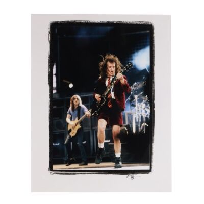 4. The Rockarchive Collection: Angus Young C-Type Print by Tony Mottram, Donington Park, 1991 ### AC/DC