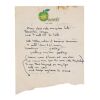 15. Paul McCartney's Handwritten "Goodbye" First-Draft Lyrics, 1969 ### PAUL MCCARTNEY