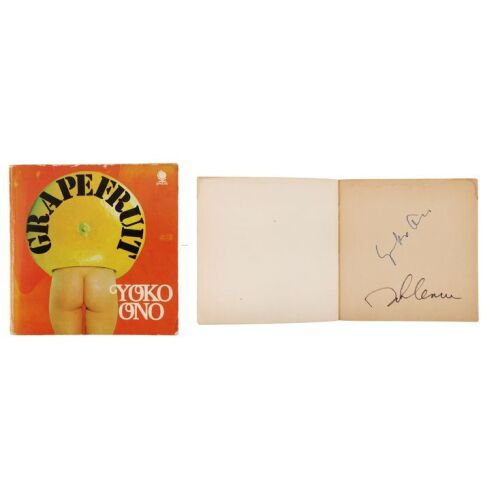 33. John Lennon and Yoko Ono-Autographed Grapefruit Book ### JOHN LENNON AND YOKO ONO