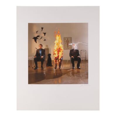 39. Storm Thorgerson-Autographed Limited Edition "Saturday Superhouse" Print, 2009 ### BIFFY CLYRO