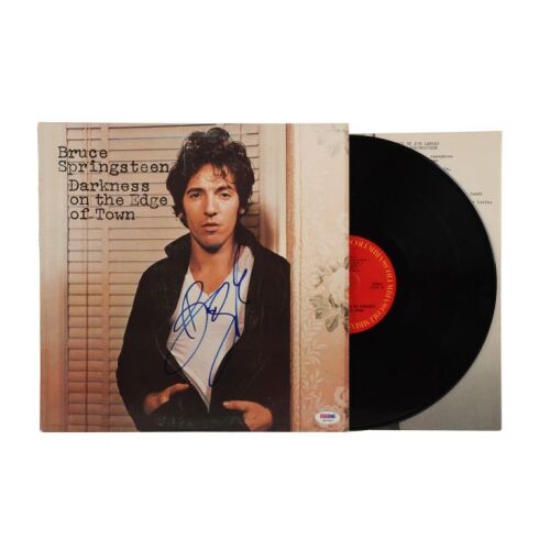 60. Bruce Springsteen-Autographed Darkness On The Edge Of Town LP ### BRUCE SPRINGSTEEN