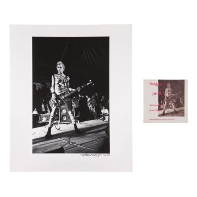 67. The Denis O'Regan Collection: Limited Edition Paul Simonon Mont-de-Marsan Fine Art Print and Images of Punk Signed Photo Book ### THE CLASH