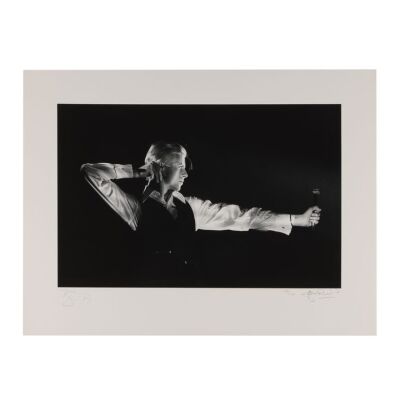 79. David Bowie-Autographed Limited Edition "The Archer" Print by John Rowlands, 2013 ### DAVID BOWIE