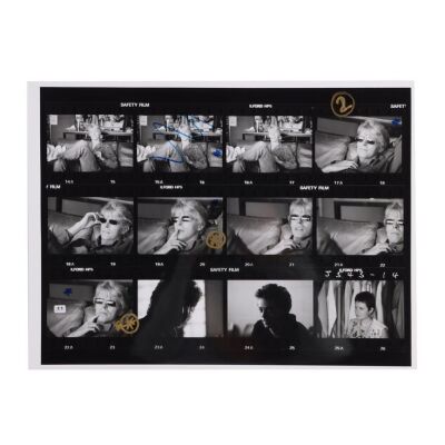 80. The Denis O'Regan Collection: David Bowie Hand-Annotated "Rotterdam Feyenoord Stadium June 25 & 26th" Unique Vintage Contact Sheet, 1983 ### DAVID BOWIE