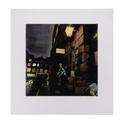 86. David Bowie and Terry Pastor-Autographed Limited Edition The Rise and Fall of Ziggy Stardust and the Spiders from Mars Print, 2006 ### DAVID BOWIE
