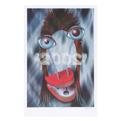 88. David Bowie-Autographed Limited Edition "Ziggy Stardust 2002" Lithograph by Rex Ray ### DAVID BOWIE