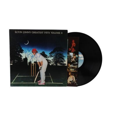 107. Elton John-Autographed Greatest Hits Volume II LP ### ELTON JOHN