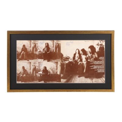 121. Paul Rodgers, Paul Kossoff, Simon Kirke and Andy Fraser-Autographed Tons of Sobs Album ### FREE