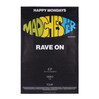 135. Madchester Rave On Promo and Tour Poster ### HAPPY MONDAYS