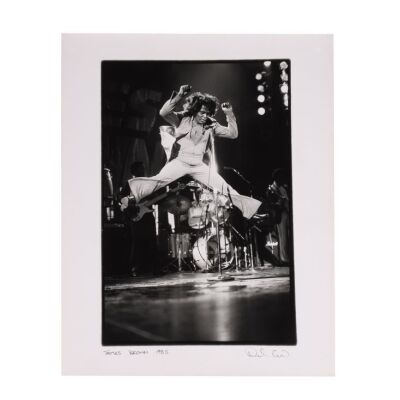139. The Rockarchive Collection: Silver Gelatin Print by David Corio, Hammersmith Odeon, London, 1985 ### JAMES BROWN
