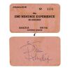 144. Jimi Hendrix-Autographed Concert Ticket From 1968 ### JIMI HENDRIX