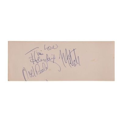 145. Jimi Hendrix, Noel Redding and Mitch Mitchell-Autographed Page, 1967 ### JIMI HENDRIX