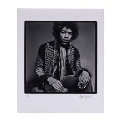 146. Limited Edition Jimi Hendrix ''Jacket and Hands'' Print by Gered Mankowitz, London, 1967 ### JIMI HENDRIX