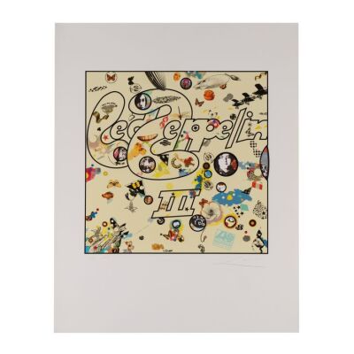 160. Zacron-Autographed Limited Edition Led Zeppelin III Album Cover Print ### LED ZEPPELIN