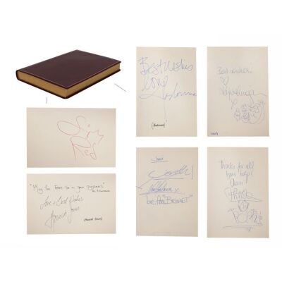 178. Madonna, Cher, Chrissie Hynde, Paul Simon and More-Autographed WEA Reception Book ### VARIOUS ARTISTS