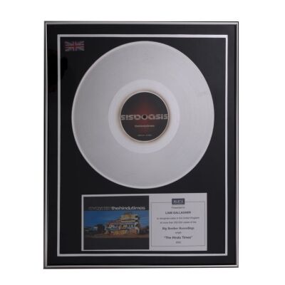 220. The Hindu Times BPI Disc Award Presented to Liam Gallagher ### OASIS