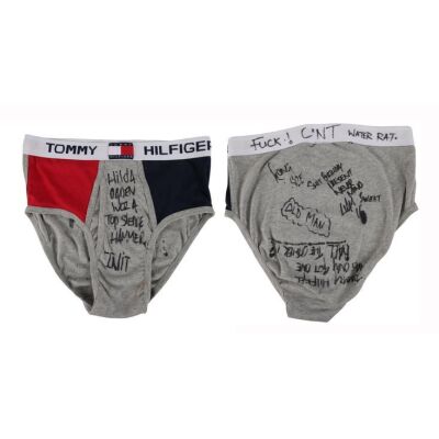 227. Tommy Hilfiger Underwear With Handwritten Inscriptions by Liam and Noel Gallagher ### OASIS