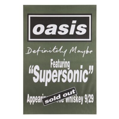 238. Definitely Maybe Tour Poster for Whisky a Go Go Gig, 1994 ### OASIS