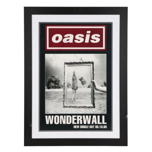 241. Framed Noel and Liam Gallagher-Autographed Wonderwall Poster ### OASIS