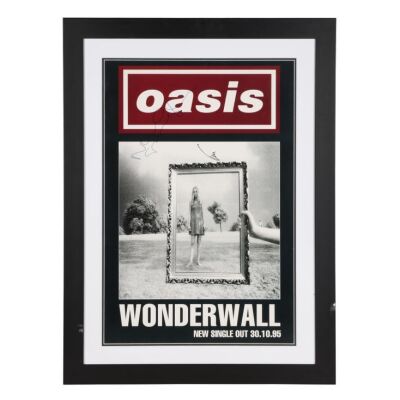 241. Framed Noel and Liam Gallagher-Autographed Wonderwall Poster ### OASIS