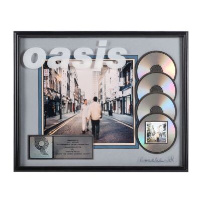 247. Paul "Bonehead" Arthurs-Autographed (What's the Story) Morning Glory? Multi-CD Award ### OASIS