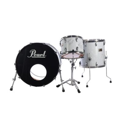 250. Alan White and Steve White Owned and Autographed White Marine Pearl Drum Kit ### OASIS