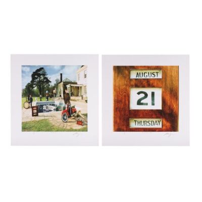 256. Pair of Limited Edition, Matching Numbered, Be Here Now Cover Art Prints by Michael Spencer Jones ### OASIS