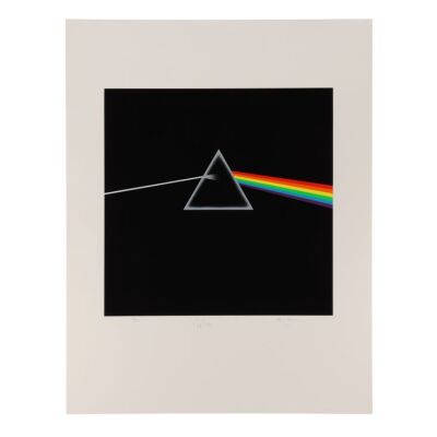 272. Nick Mason and Storm Thorgerson-Autographed Limited Edition The Dark Side of The Moon Album Print, 2000 ### PINK FLOYD