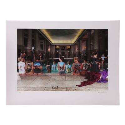 276. Storm Thorgerson-Autographed Limited Edition "Mother of All Back Catalogues" Print, 2012 ### PINK FLOYD