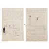 280. Syd Barrett's Handwritten Letter to Girlfriend Jenny Spires With Drawings, 1965 ### PINK FLOYD