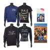 289. The Dr. Fink Collection: Two Lovesexy Tour Tops, Two Sweatshirts, Programme, Backstage Pass Stickers, Tickets and Poster ### PRINCE