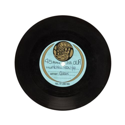 299. The Peter Hince Collection: "We Will Rock You" Abbey Road Studios Acetate ### QUEEN