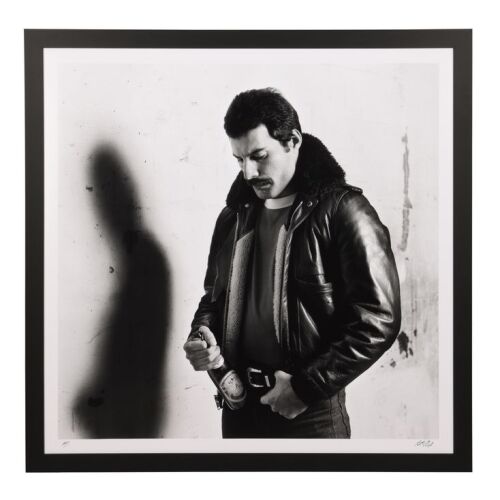 302. The Peter Hince Collection: Framed Artist's Proof Freddie Mercury Augustiner Beer Print, 1981 ### QUEEN