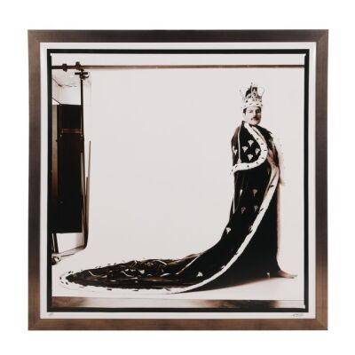 303. The Peter Hince Collection: Framed Artist's Proof Freddie Mercury Crown and Royal Robe Print, 1987 ### QUEEN