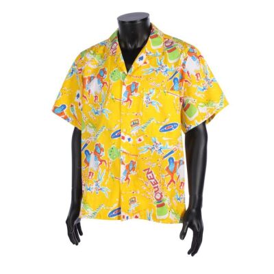 317. The Peter Hince Collection: Peter Hince's Magic Tour Hawaiian Shirt, T-Shirt and Programme ### QUEEN