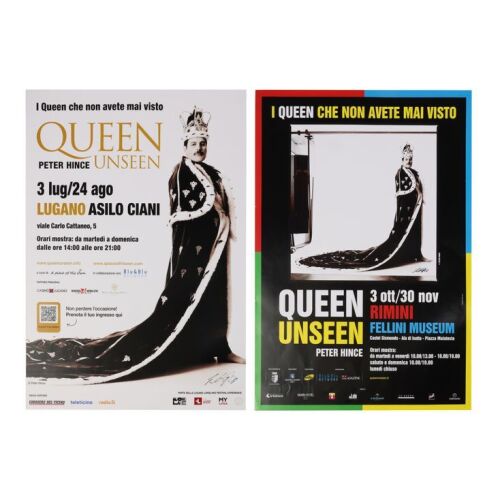 337. The Peter Hince Collection: Two Queen Unseen Exhibition Posters ### QUEEN