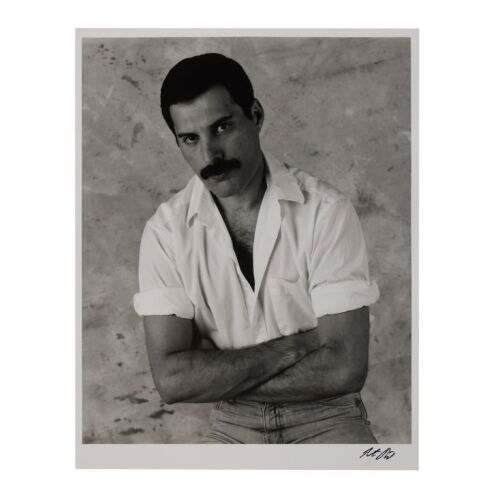 360. The Peter Hince Collection: Silver Gelatin Freddie Mercury Munich Portrait Print, 1985 ### QUEEN