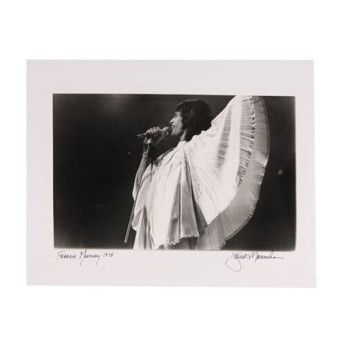361. The Rockarchive Collection: Freddie Mercury Silver Gelatin Print by Janet Macoska, Cleveland Music Hall, 1975 ### QUEEN