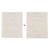 362. Freddie Mercury Handwritten "The Cry of Eugene" and "Tantalising Maggie" Cover Song Lyrics ### QUEEN