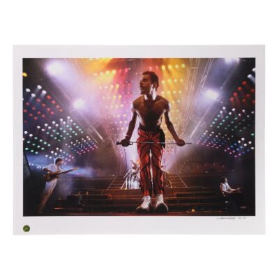 366. The Denis O'Regan Collection: Limited Edition Freddie Mercury The Works Tour Wembley Arena Fine Art Print, London, 1984 ### QUEEN