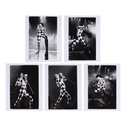 375. The Rockarchive Collection: Five Freddie Mercury A Day At The Races Tour Silver Gelatin Prints by Jorgen Angel, Copenhagen, 1977 ### QUEEN