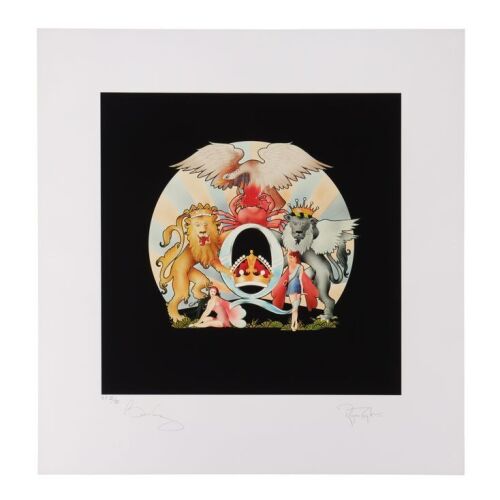 376. Brian May and Roger Taylor-Autographed Artist's Proof A Day at the Races Print, 2014 ### QUEEN